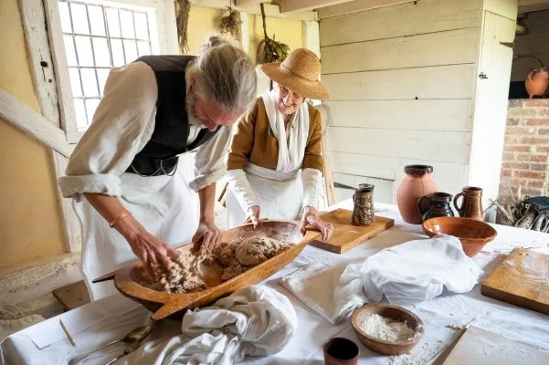 Traditional Bread Baking Using an 18th Century Brick Built Oven